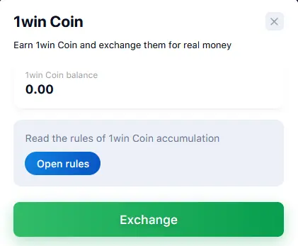 1Win Coin in 1Win