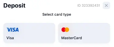 Bank cards in 1Win