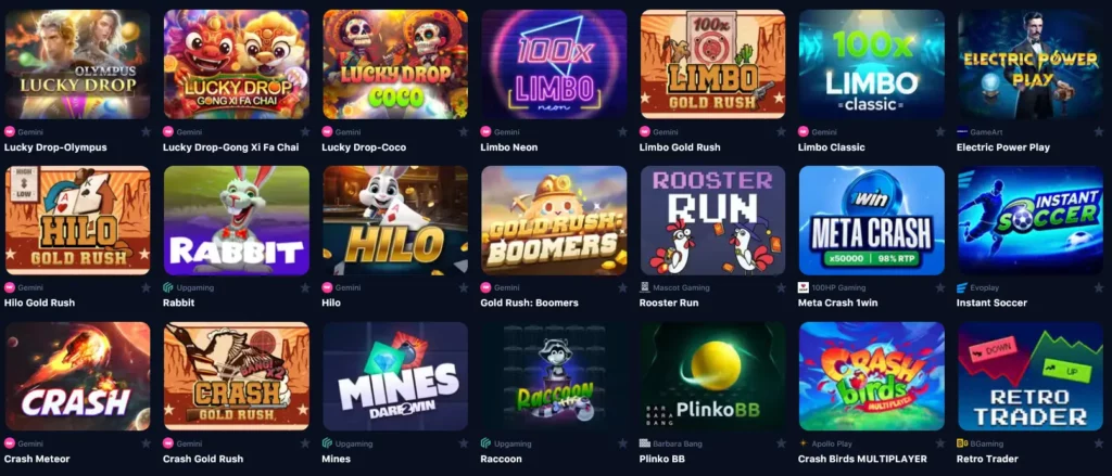 Crash Games Collection