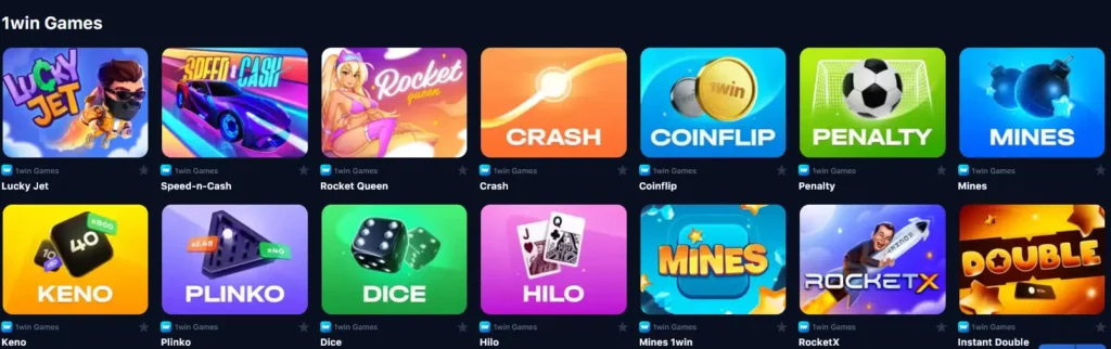 Exclusive Casino Games
