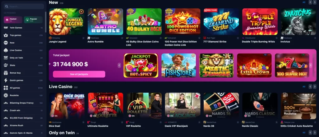 Online Casino 1Win